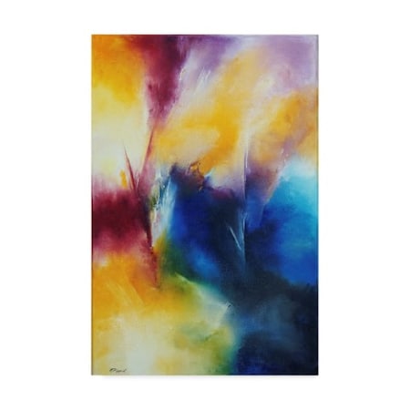 Aleta Pippin 'Soul Mates Abstract' Canvas Art,22x32